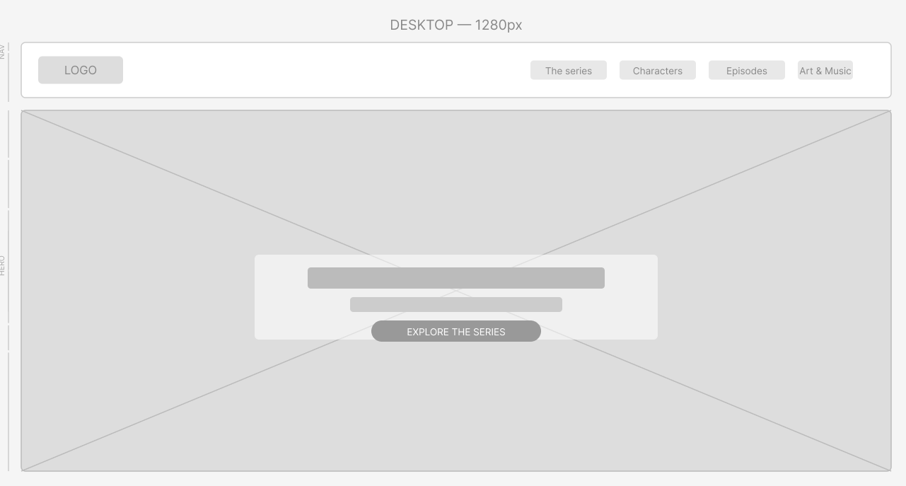 wireframes desktop